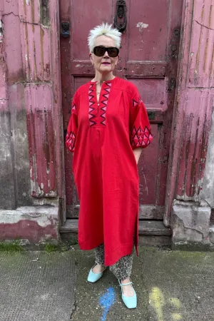 Leon & Harper Rudo Red Dress