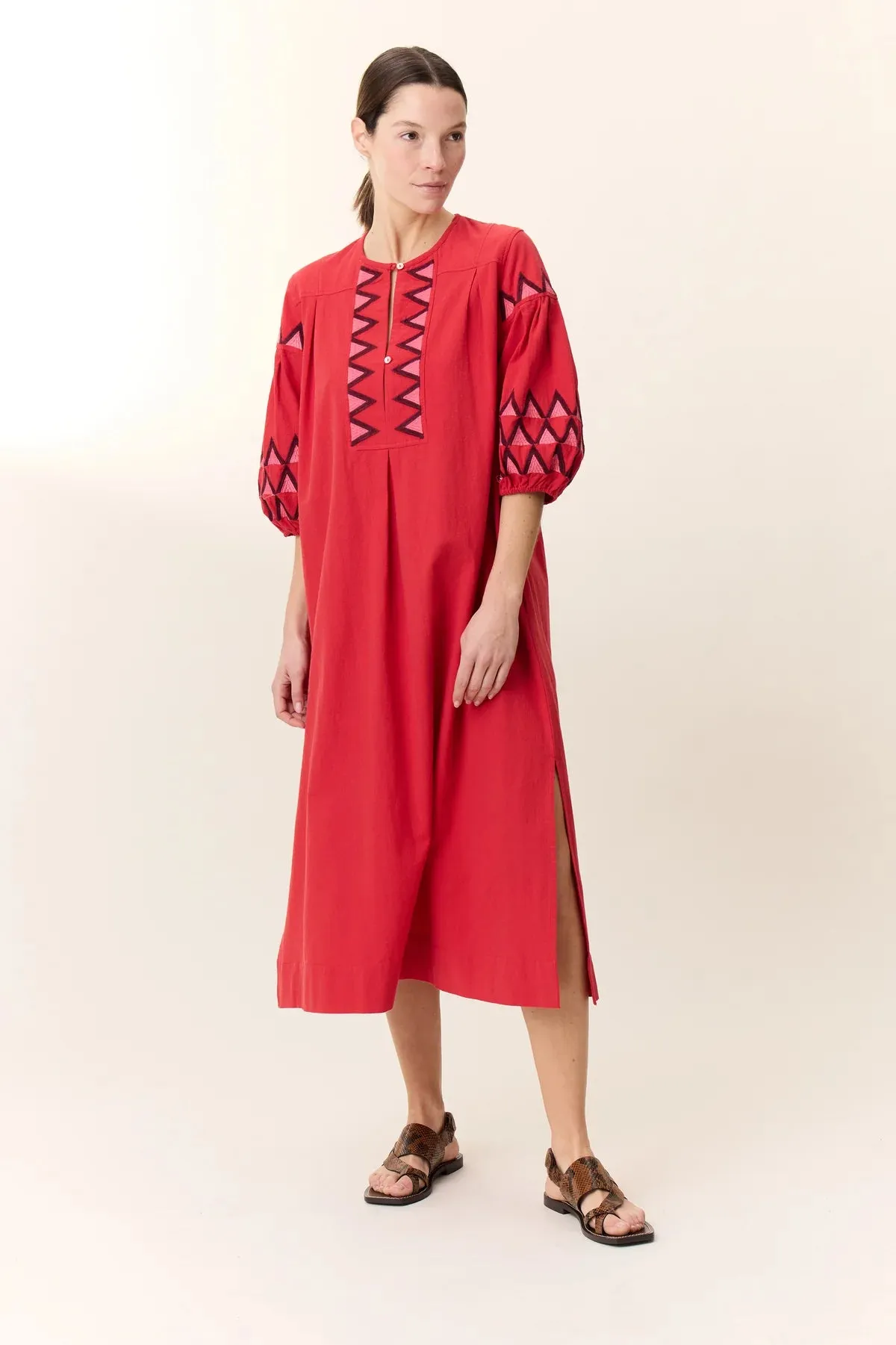 Leon & Harper Rudo Red Dress