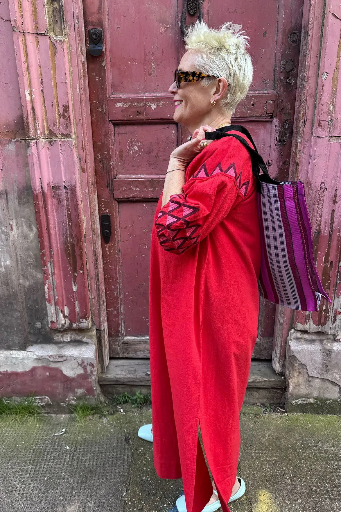 Leon & Harper Rudo Red Dress