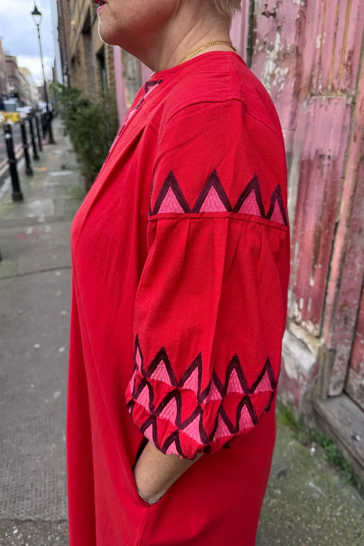 Leon & Harper Rudo Red Dress