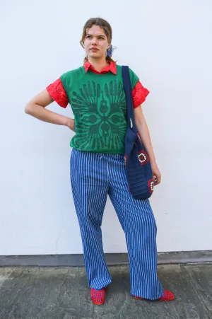 Leon & Harper Sirop Guitar Green Sweatshirt