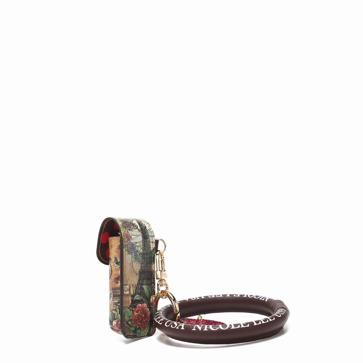 LIPSTICK CASE WRISTLET KEYCHAIN