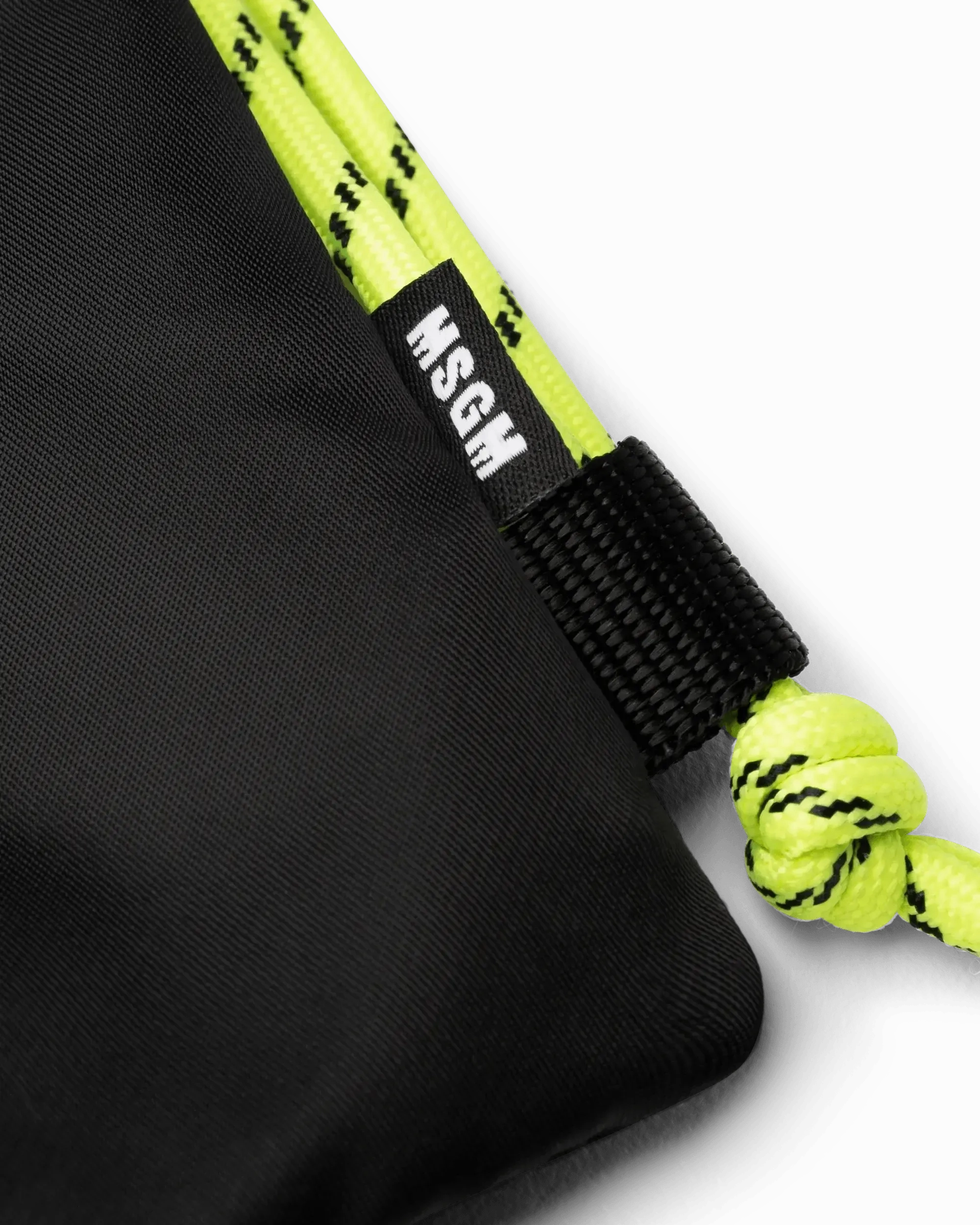Logo Print Drawstring Backpack