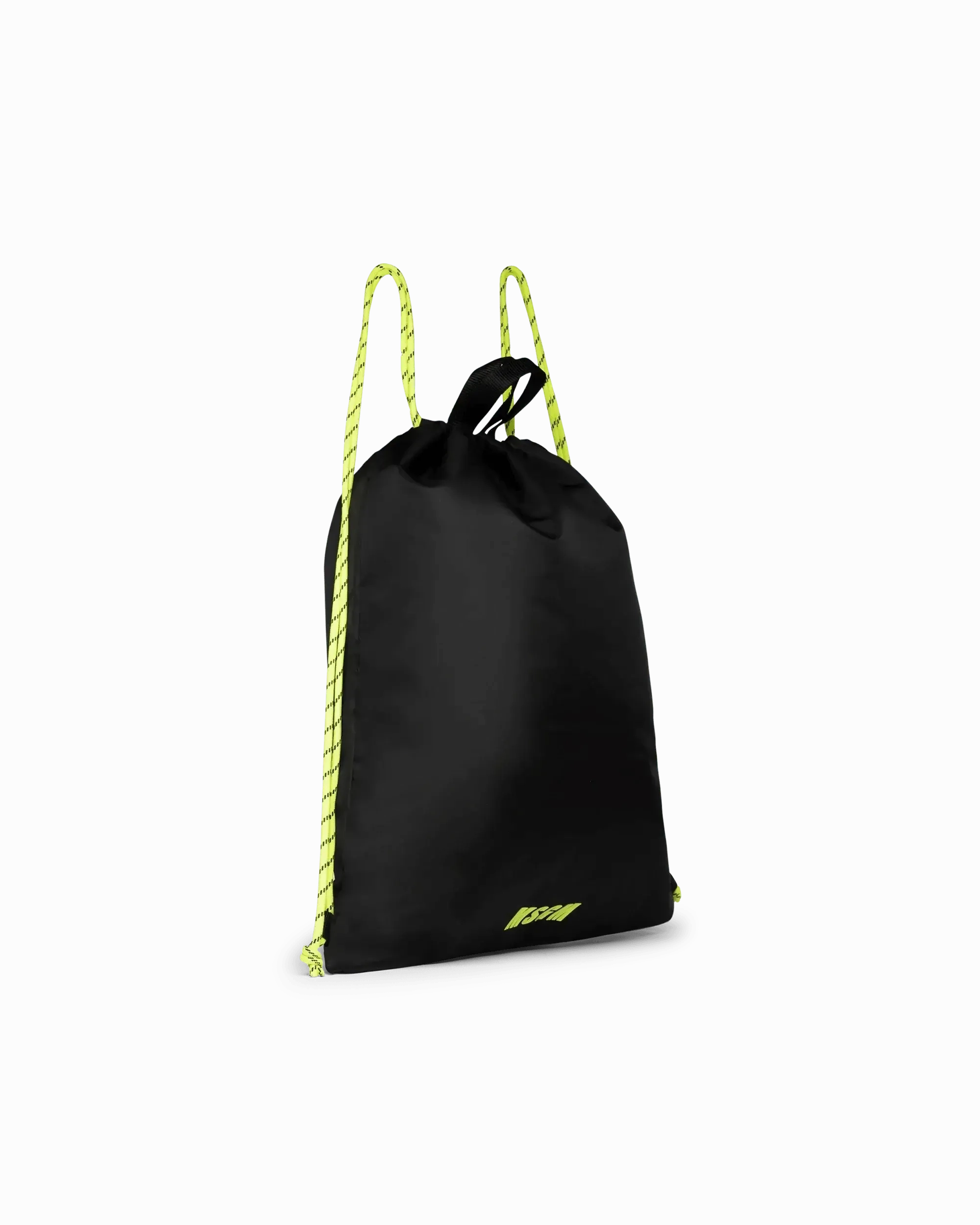 Logo Print Drawstring Backpack