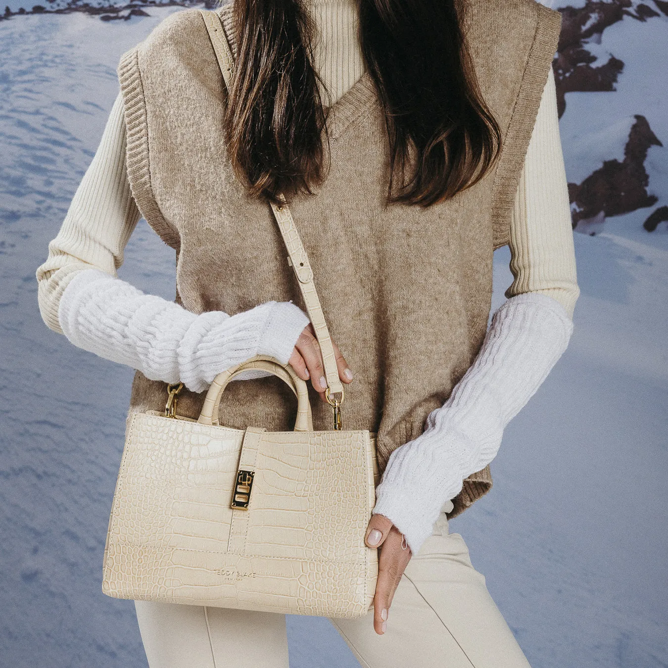 Lola Croco 10 - Cream