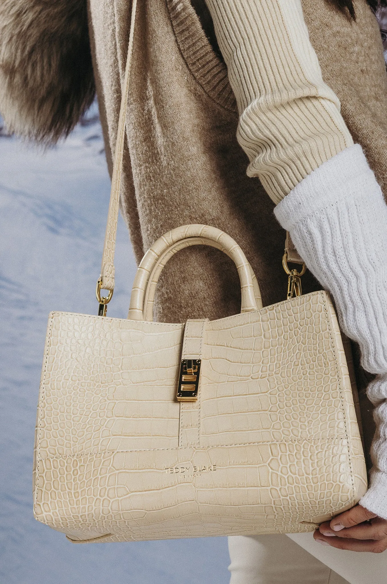 Lola Croco 10 - Cream