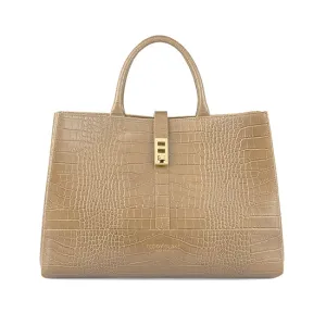 Lola Croco 15 - Light Beige