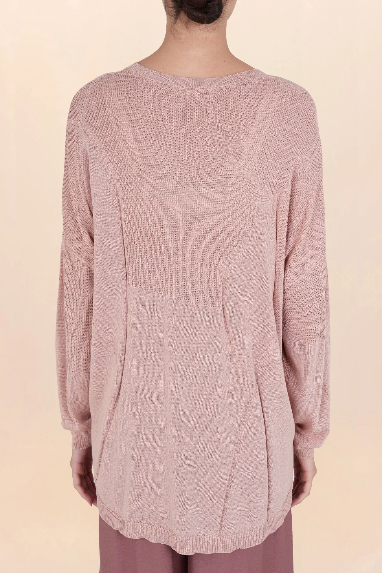 Lorena Wavy Sweater - Pink