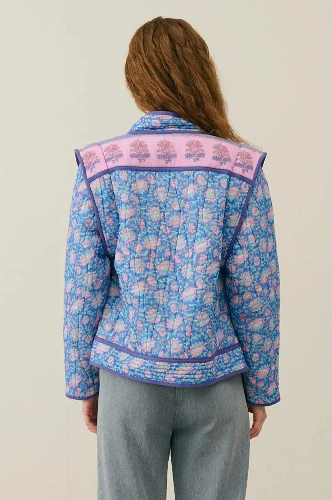 Louise Misha Nelina Blue Capri Cove Jacket
