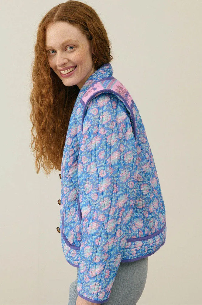Louise Misha Nelina Blue Capri Cove Jacket