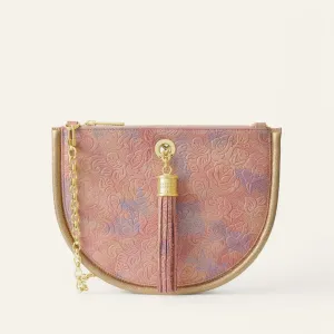 Luna Ivy | Garden of Roses Shimmer Metallic Gold with Gold hardware