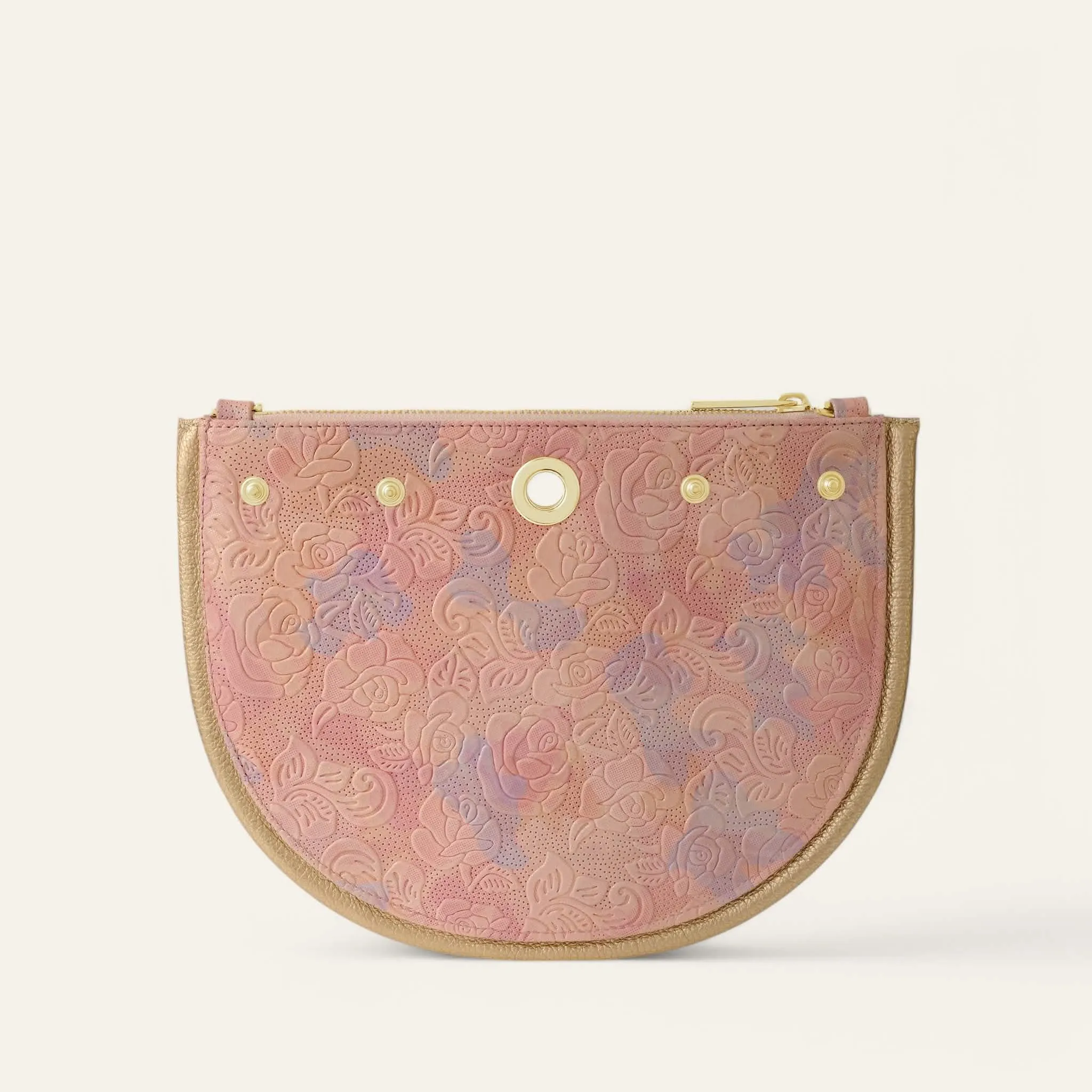 Luna Ivy | Garden of Roses Shimmer Metallic Gold with Gold hardware