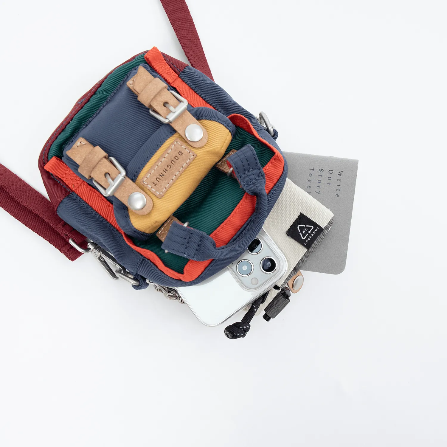 Macaroon Tiny Happy Camper Series Crossbody Bag