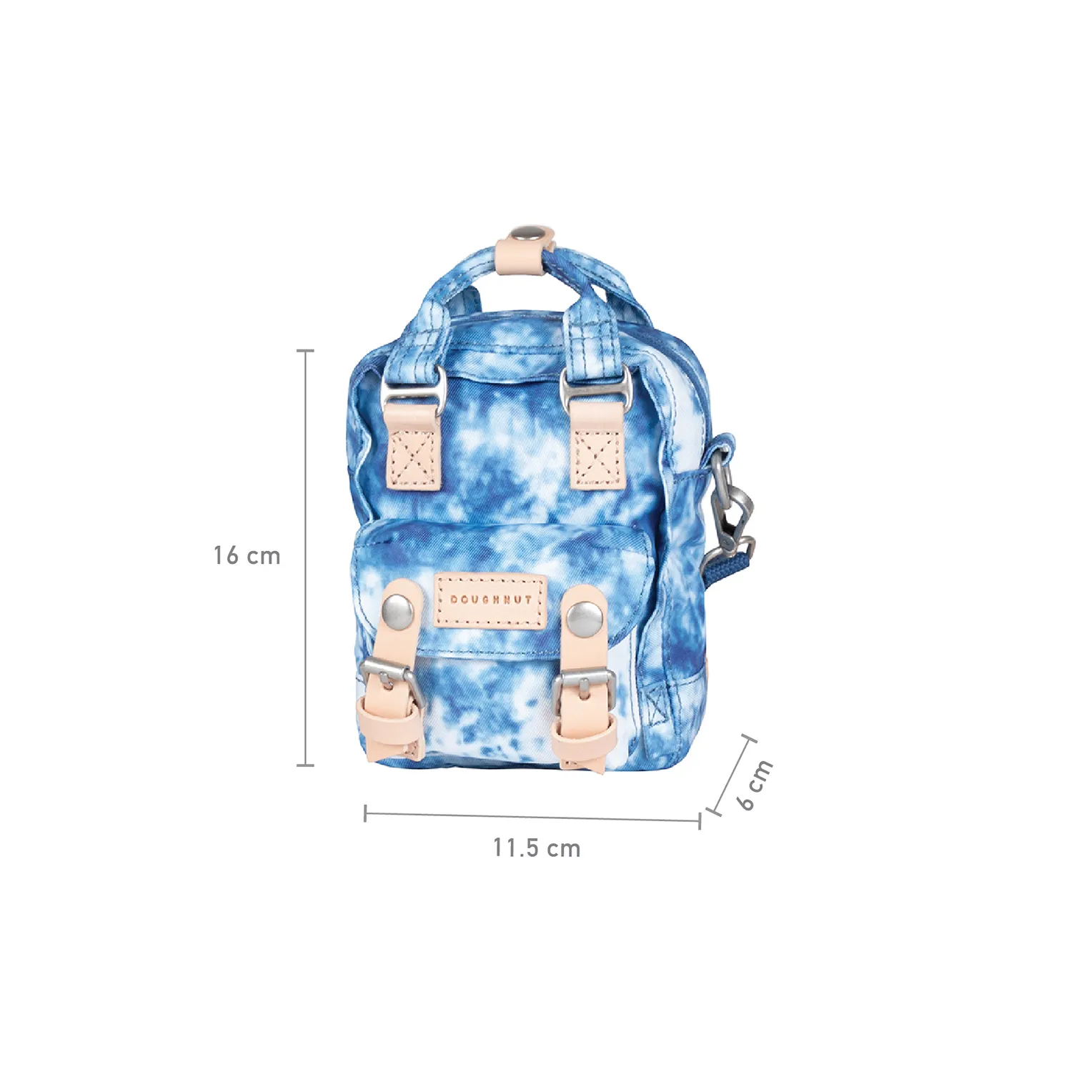 Macaroon Tiny Tie-dye Series Crossbody Bag