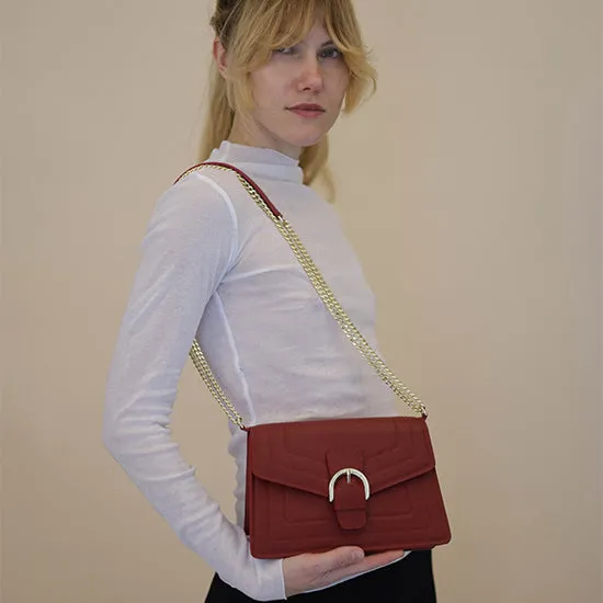 Margot Stampato 9 - Dark Red