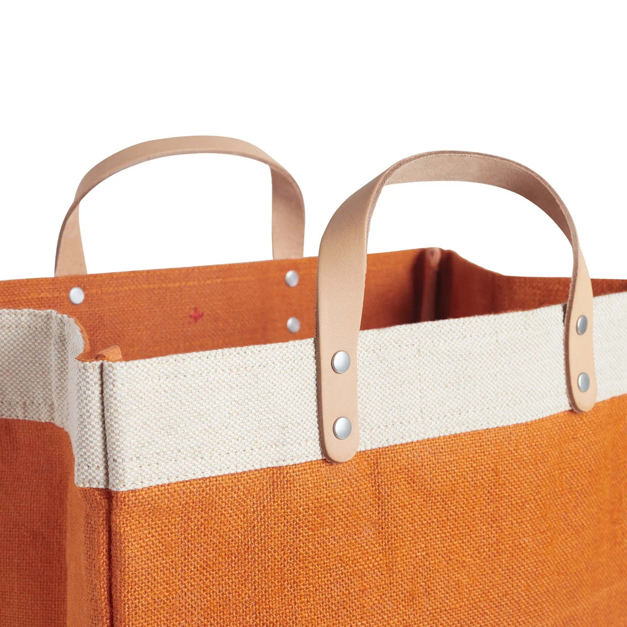 Market Bag in Citrus Peony by Amy Logsdon