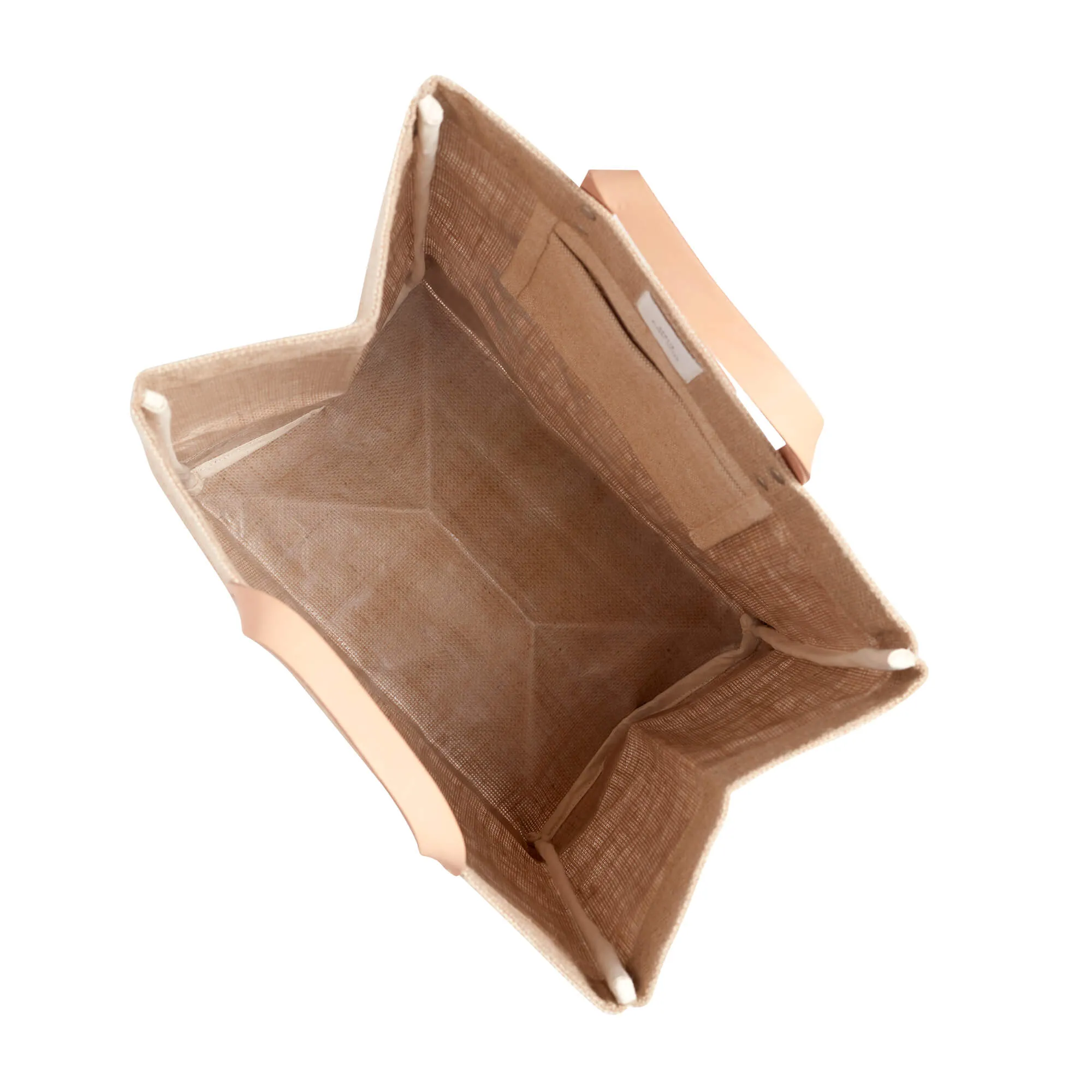 Market Bag in Natural with Everything
