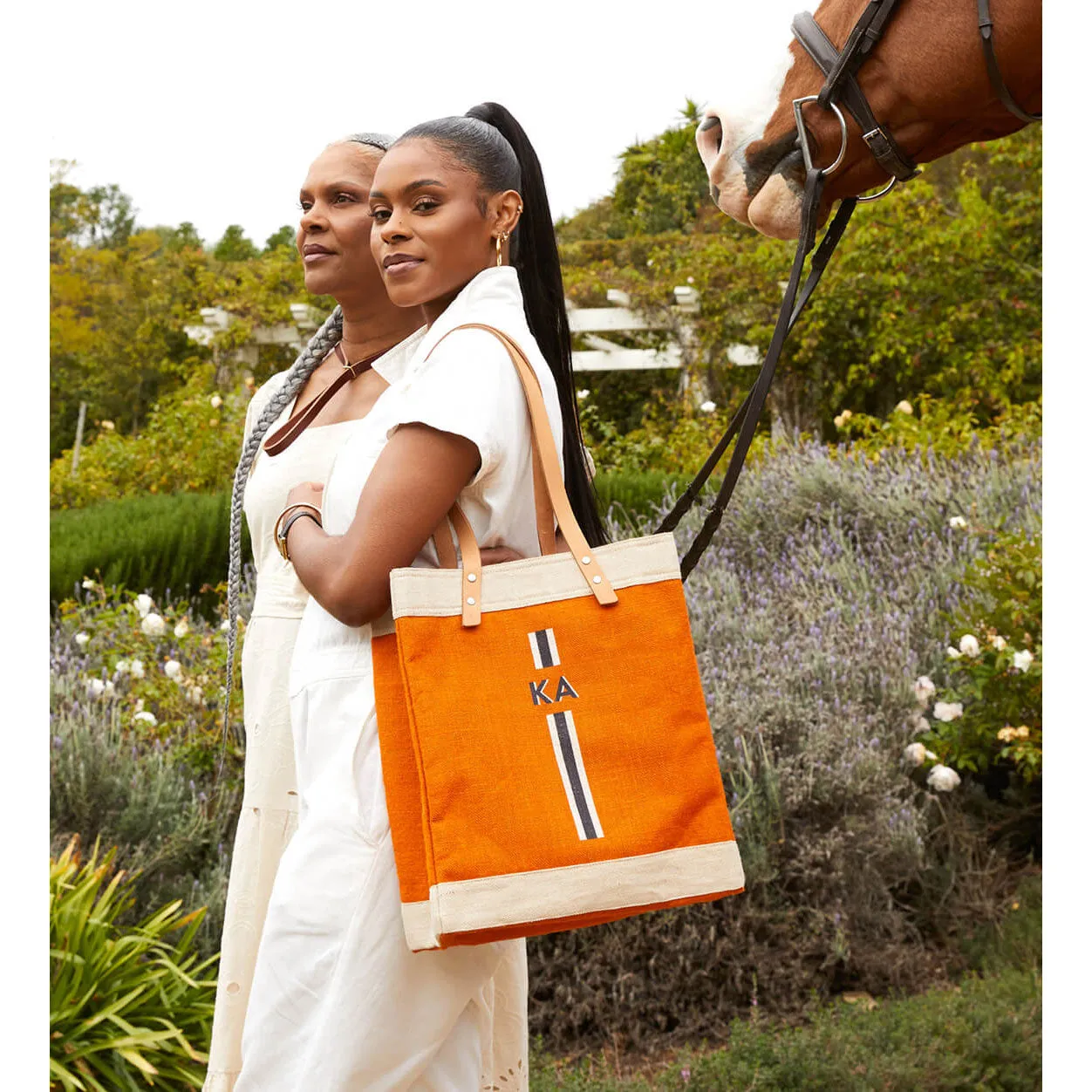 Market Tote in Citrus