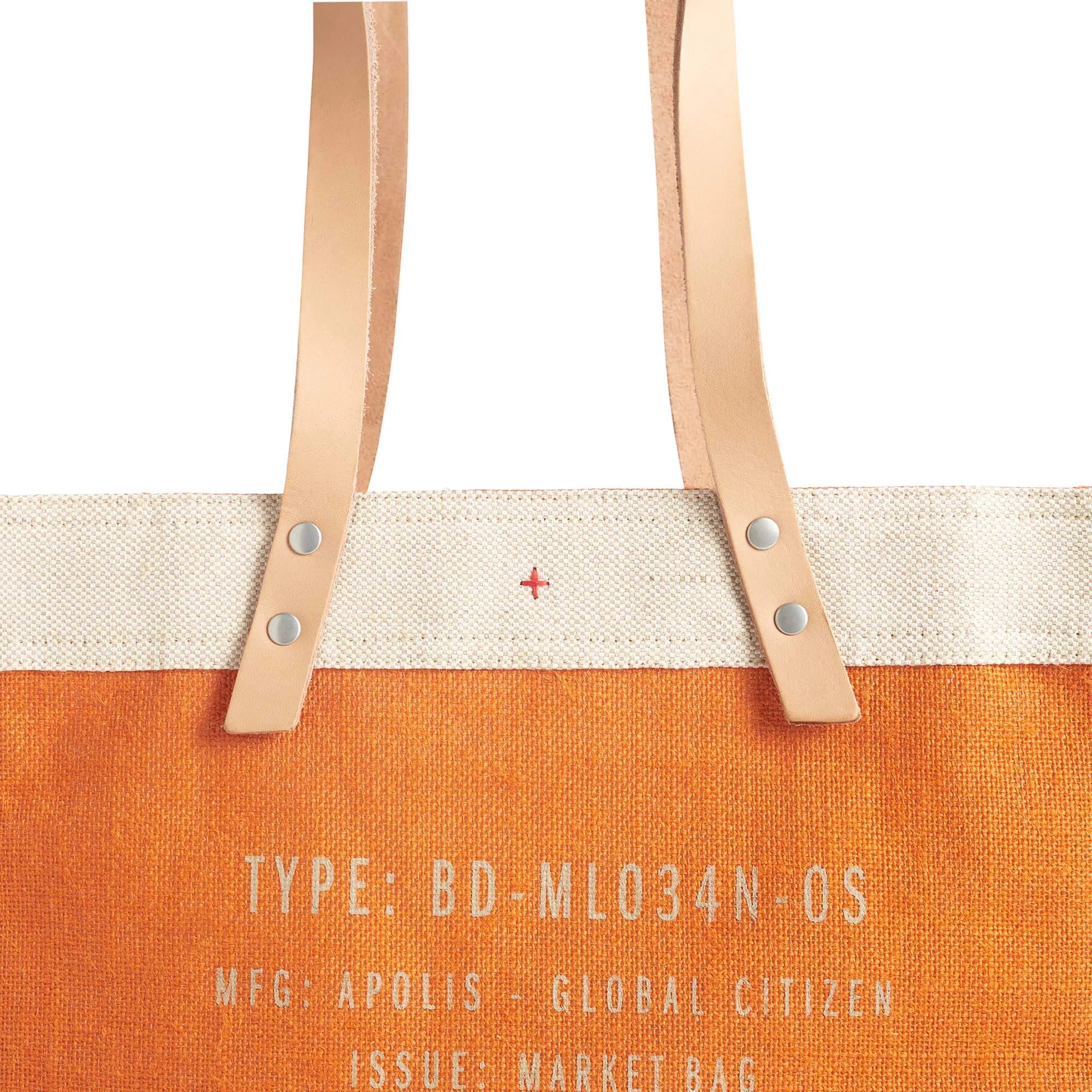 Market Tote in Citrus