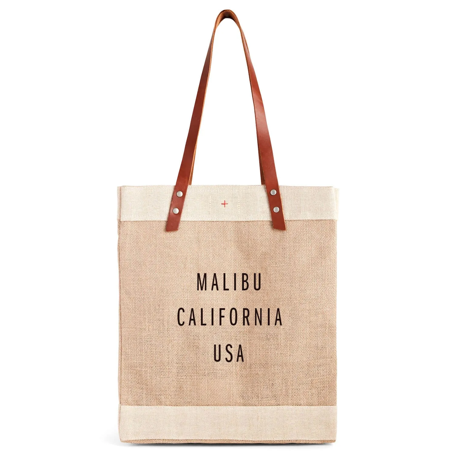 Market Tote in Natural for L.A. MALIBU