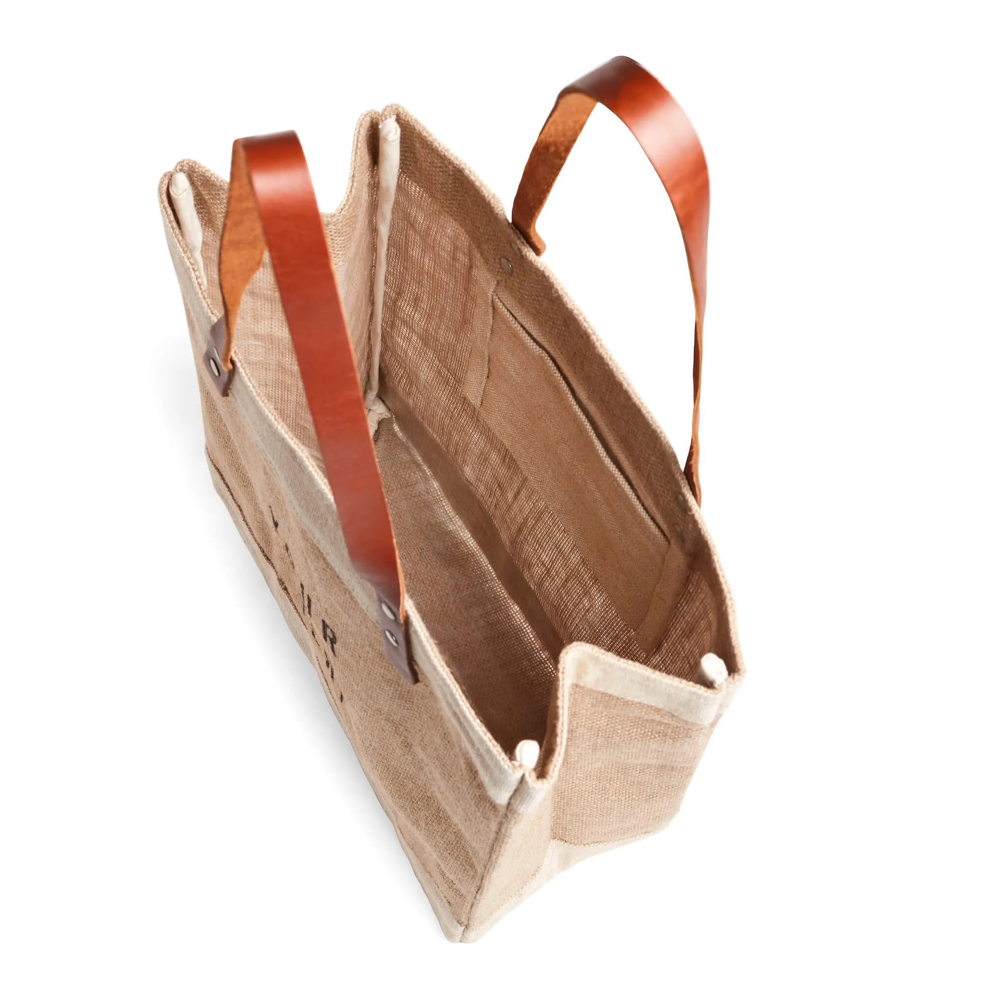 Market Tote in Natural LA by Geoff McFetridge