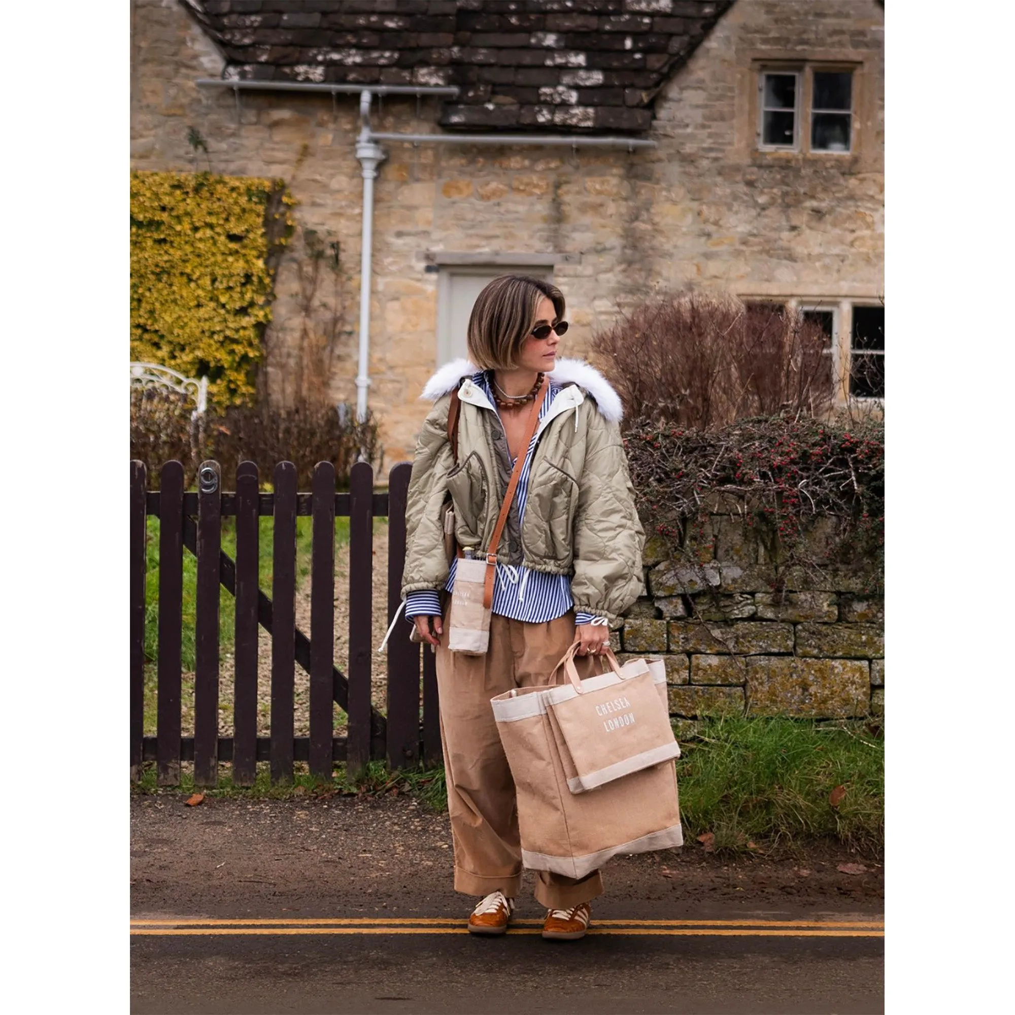 Market Tote in Natural
