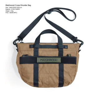 MATCHWOOD Cruise Shoulder Bag - Brown  (310g)