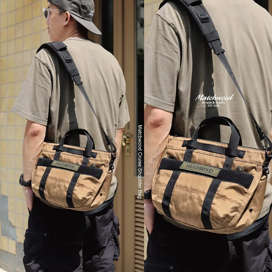 MATCHWOOD Cruise Shoulder Bag - Brown  (310g)