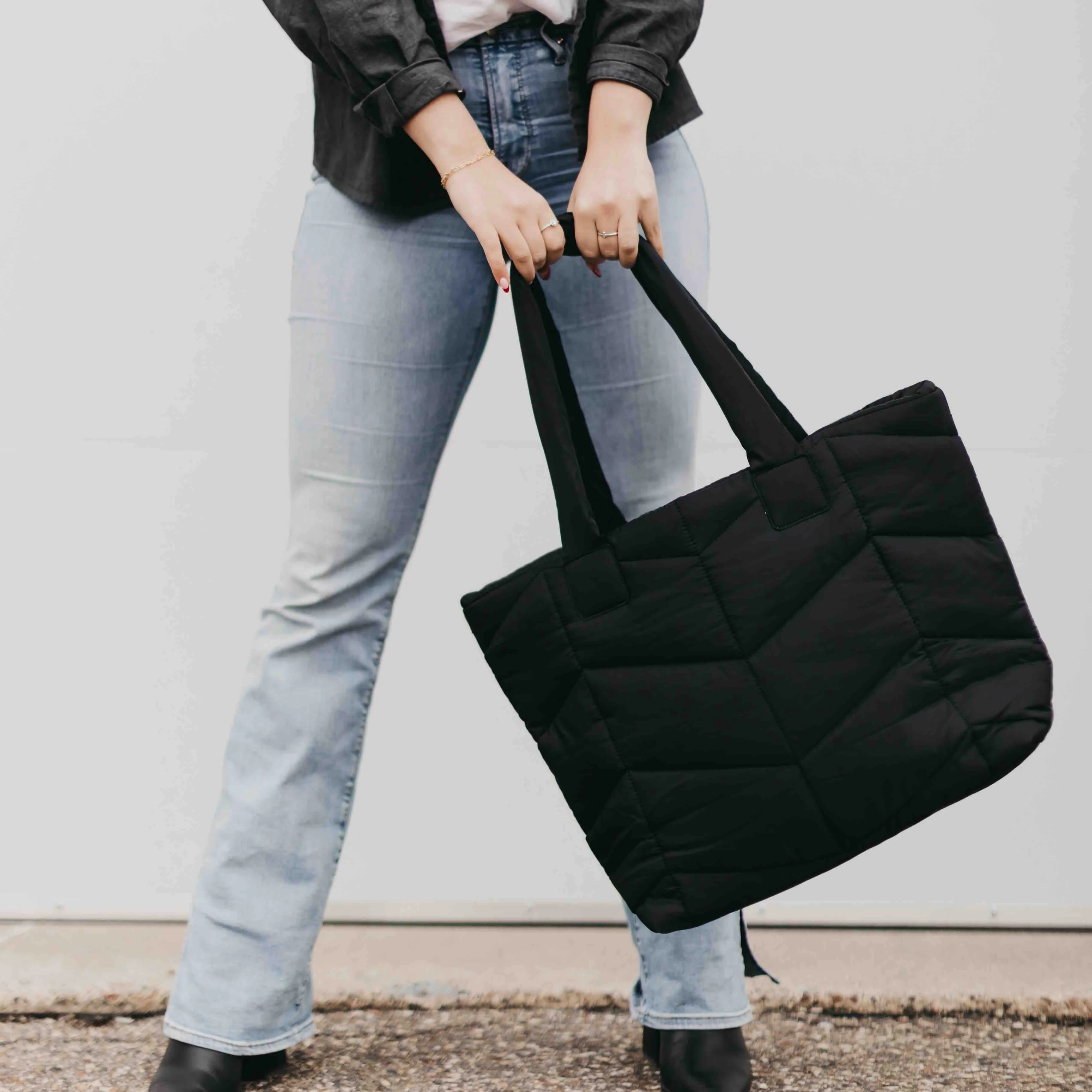 Naomi Nylon Tote Bag