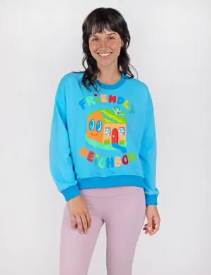 Neighbor Crop Crew Sweatshirt