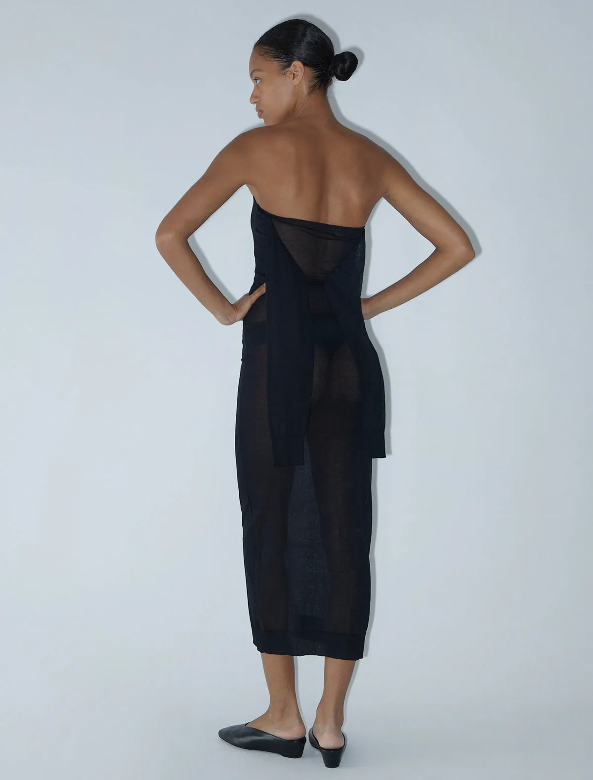 no 2396 / Folded Button Dress