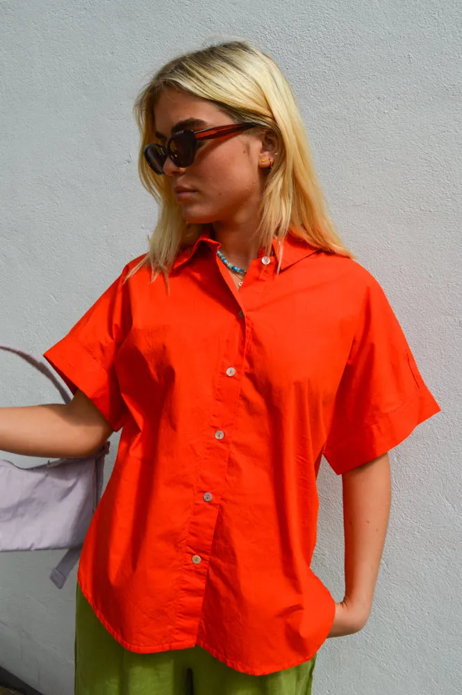 Numph Gianna Cherry Tomato Shirt