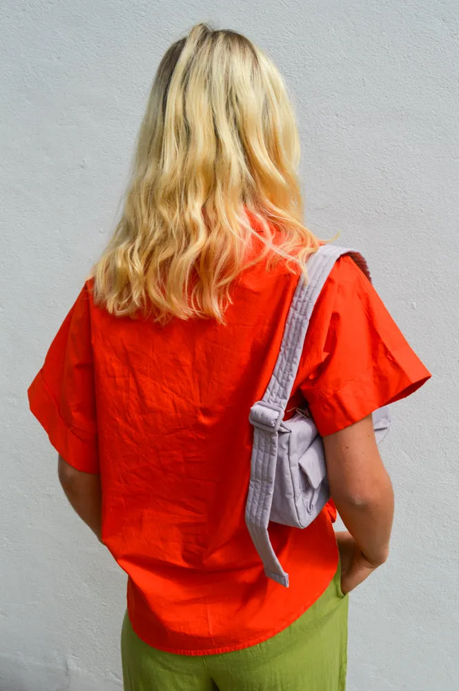 Numph Gianna Cherry Tomato Shirt