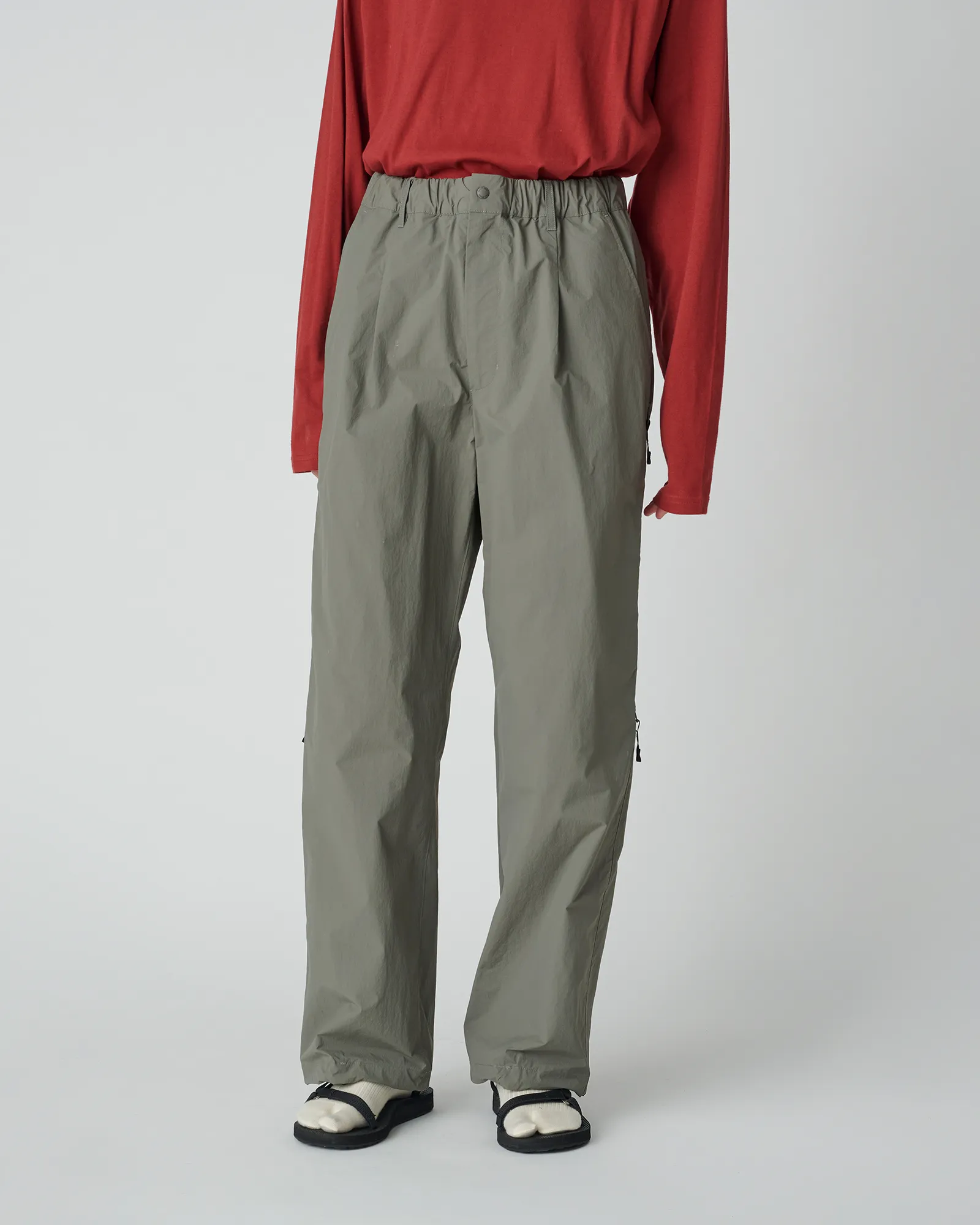 Nylon Tussah Utility Storage Pants