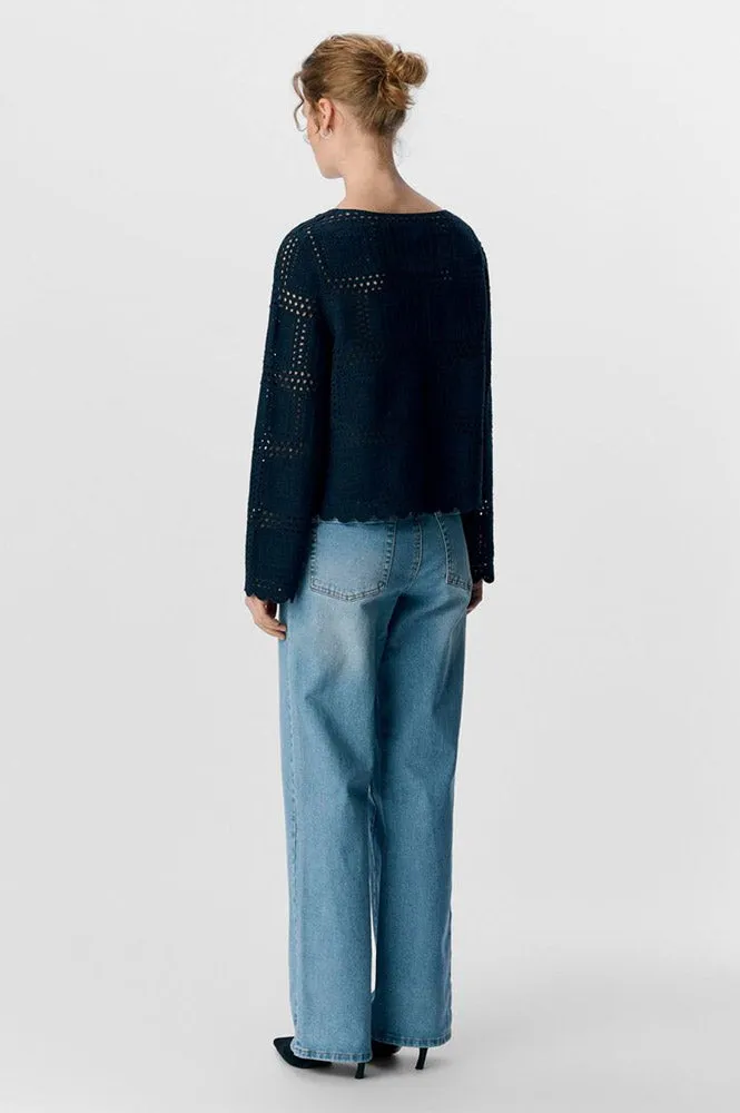Object Orella Sky Captain Knit Cardigan