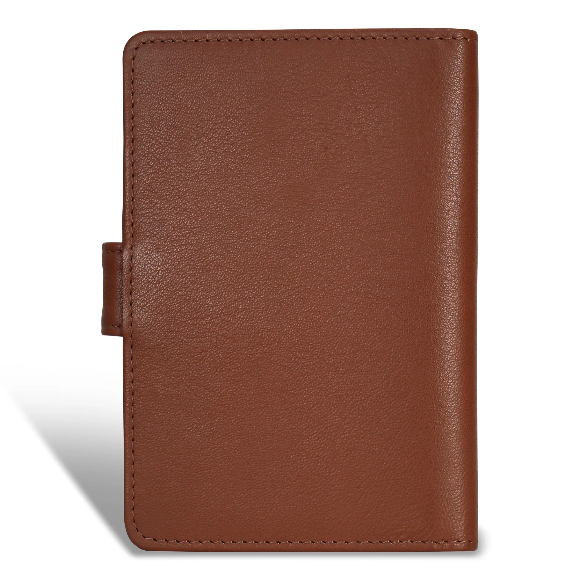 Onyx / Leather Passport Case