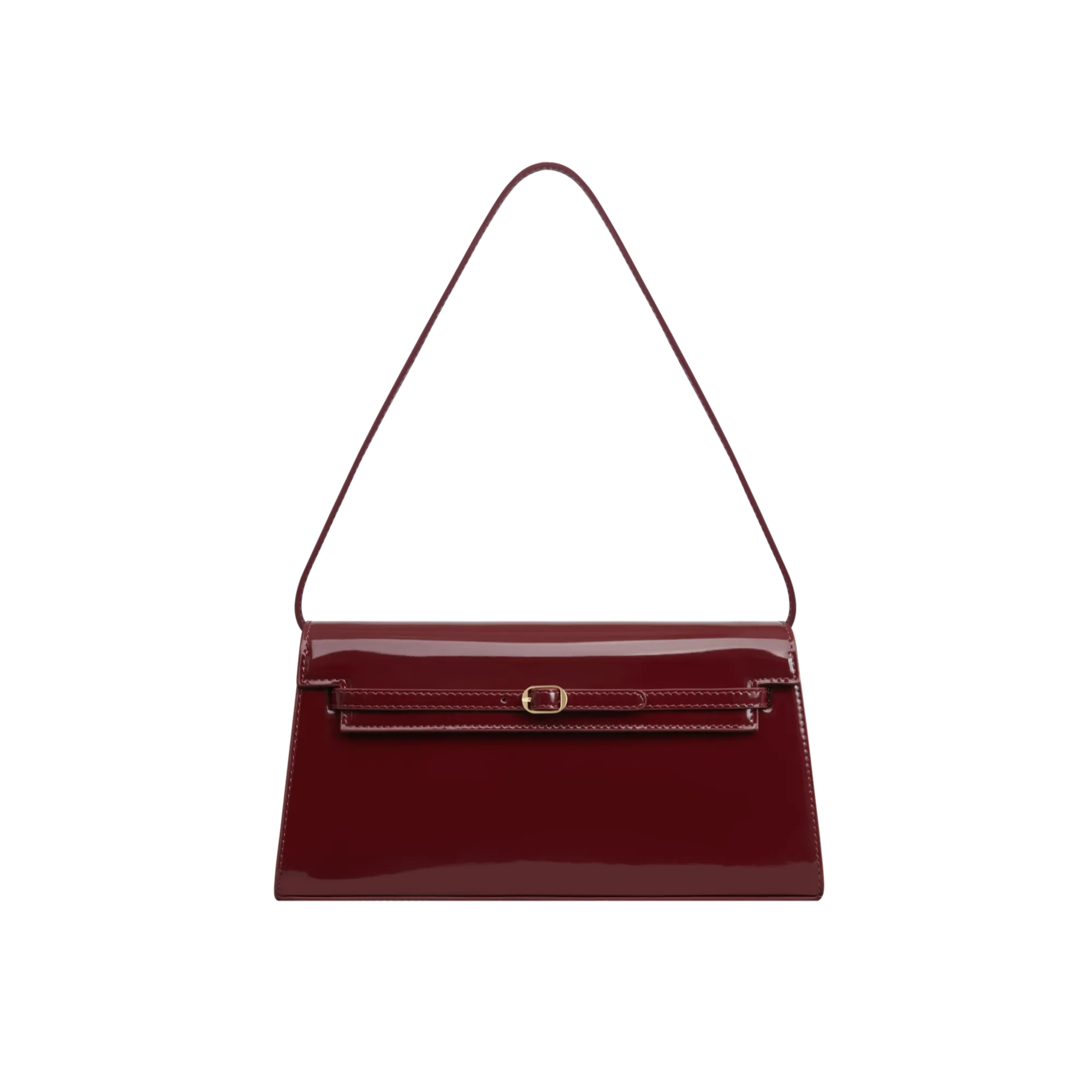 Patent Dark Cherry Shoulder Bag (Limited Edition)