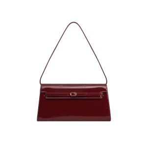 Patent Dark Cherry Shoulder Bag (Limited Edition)