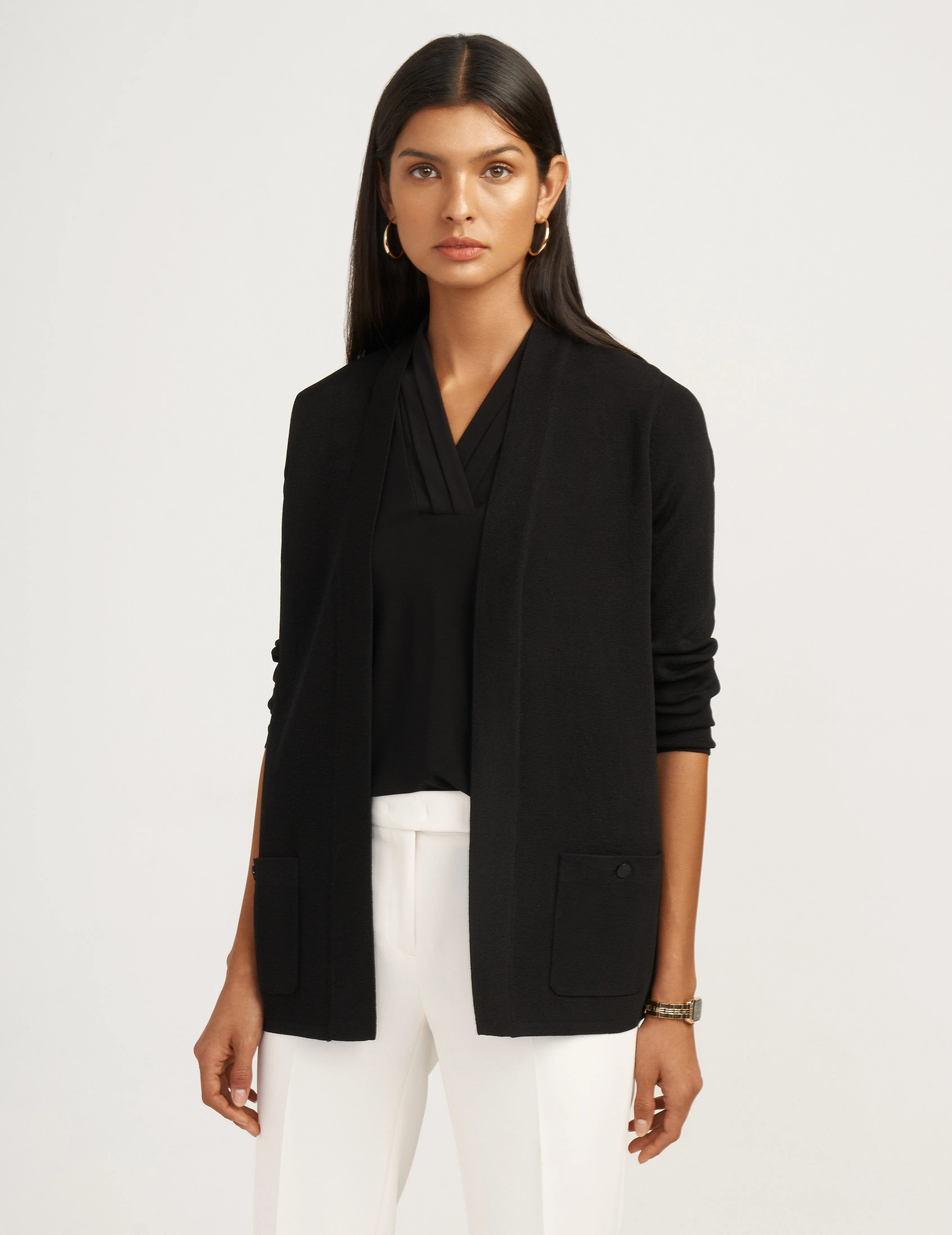 Petite Two Pocket Malibu Cardigan - Sale