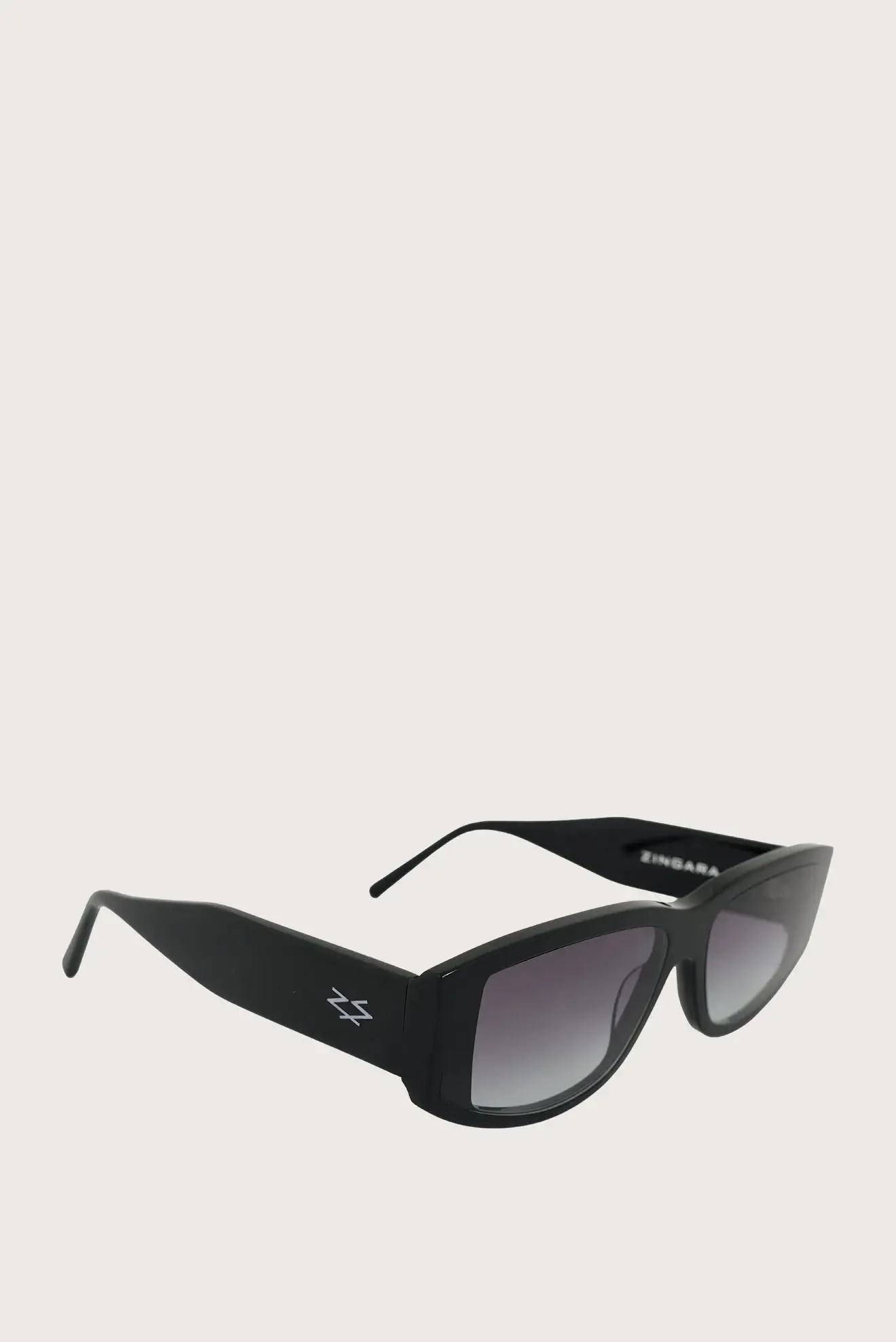 Priest Sunglasses - Rectangular - Classic Black