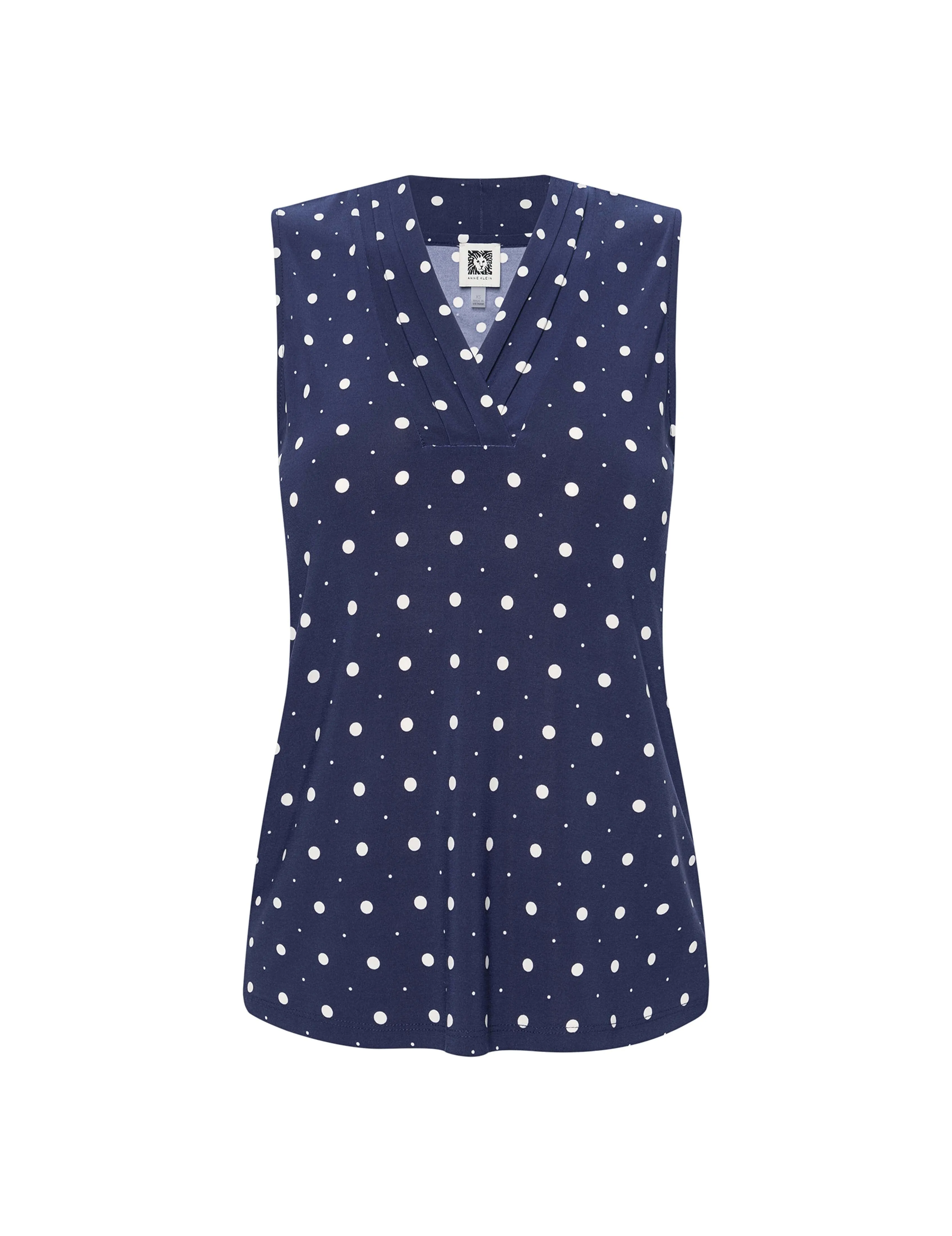 Printed Ity Triple Pleat Top - Sale