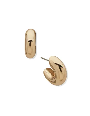 Puffy Hoop Earring