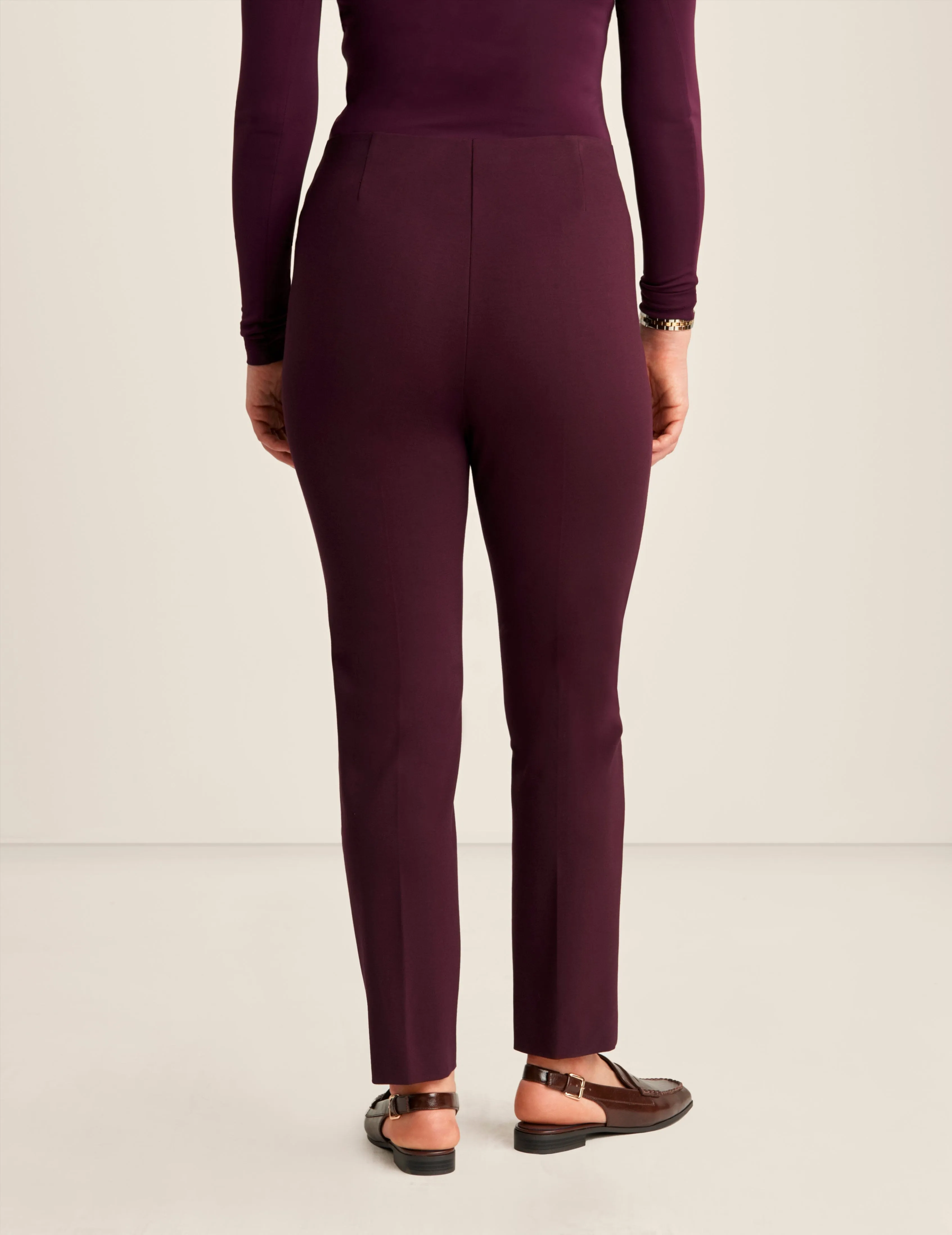 Pull On Hollywood Waist Slim Ankle - Sale