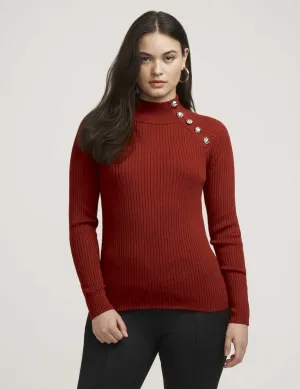 Ribbed Raglan Pullover- Sale