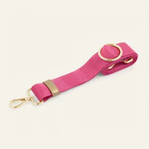 River Strap | Pink with Gold hardware