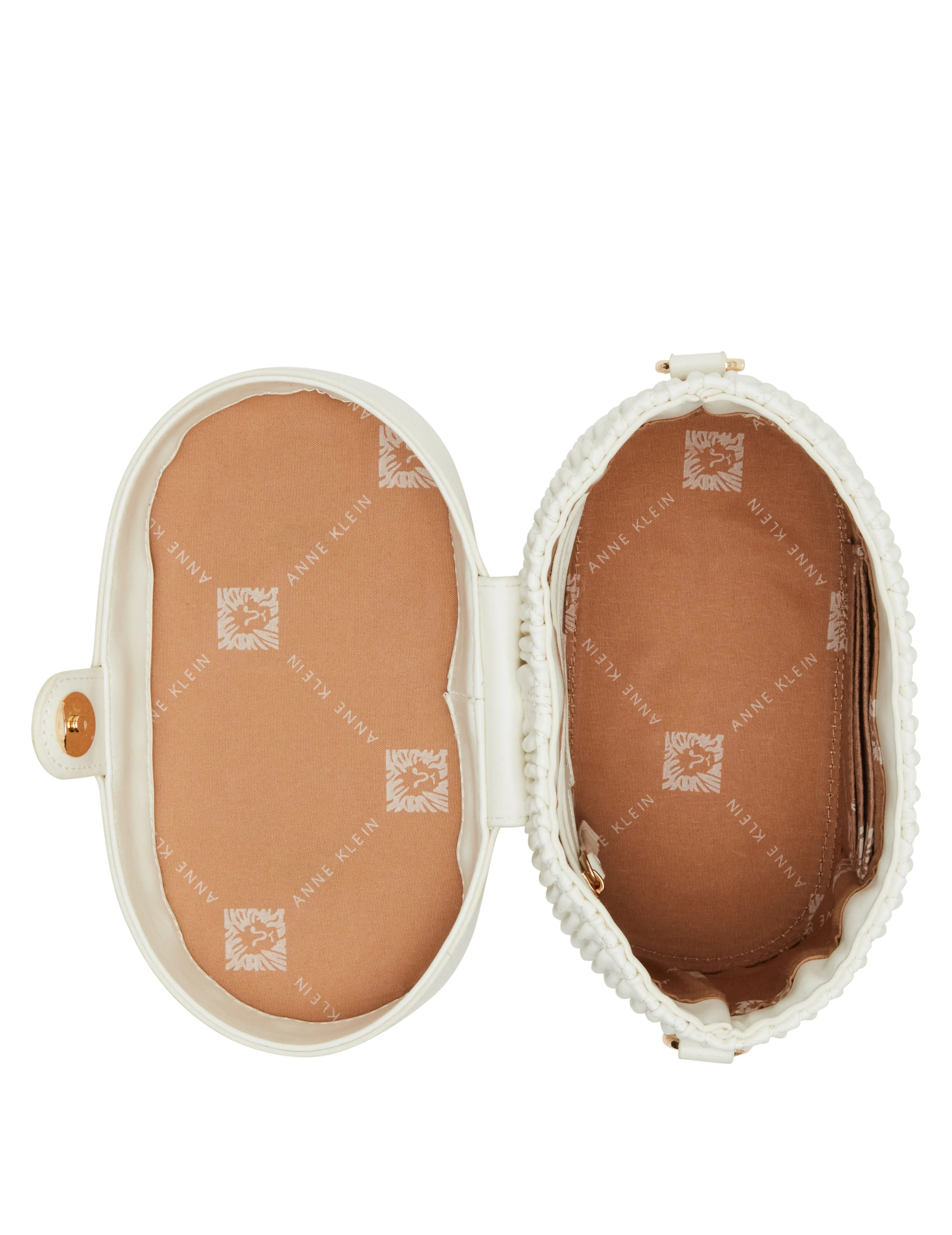 Ruched Top Handle Train Case With Detachable Crossbody Strap