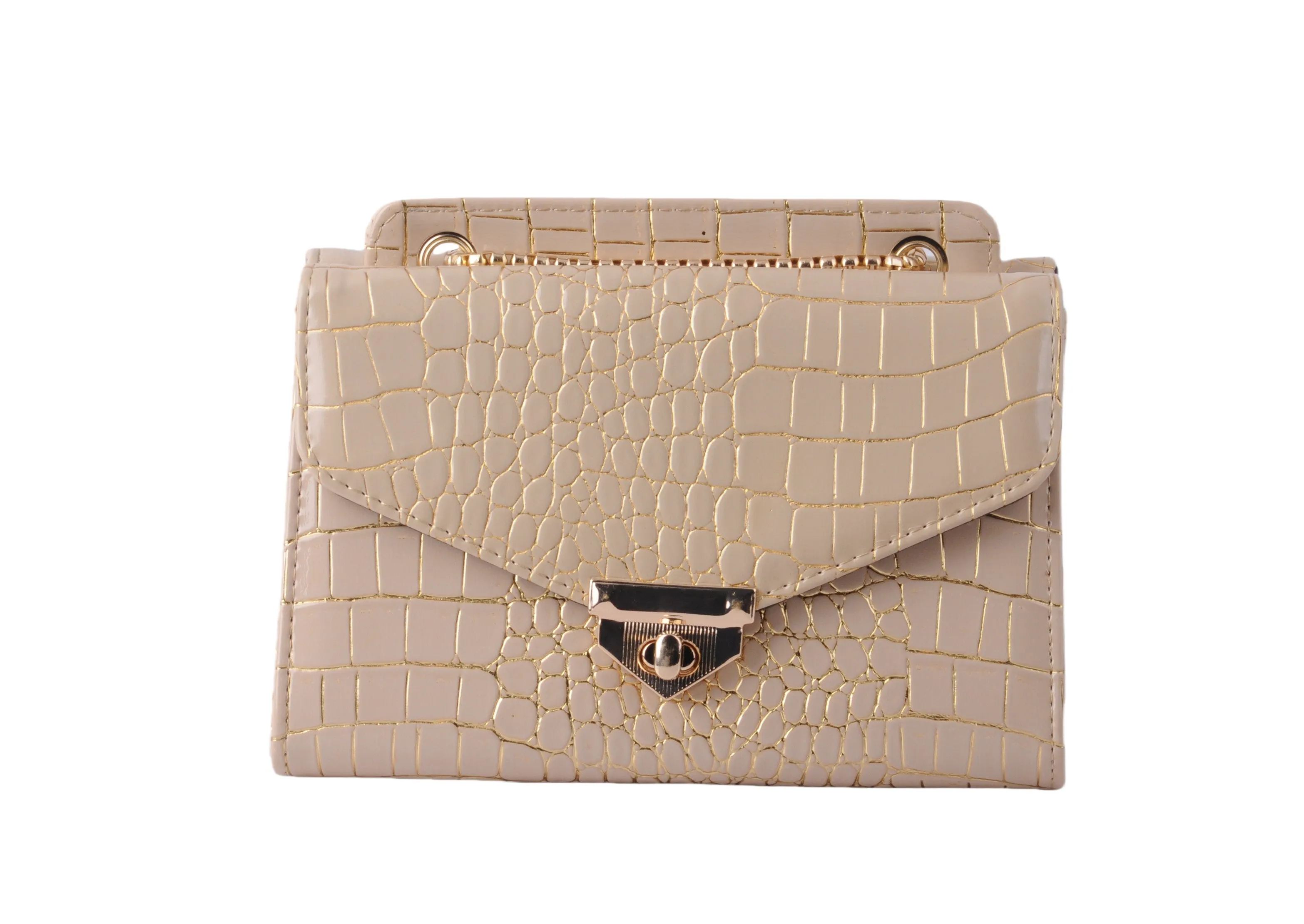 Scarlet Croc Satchel