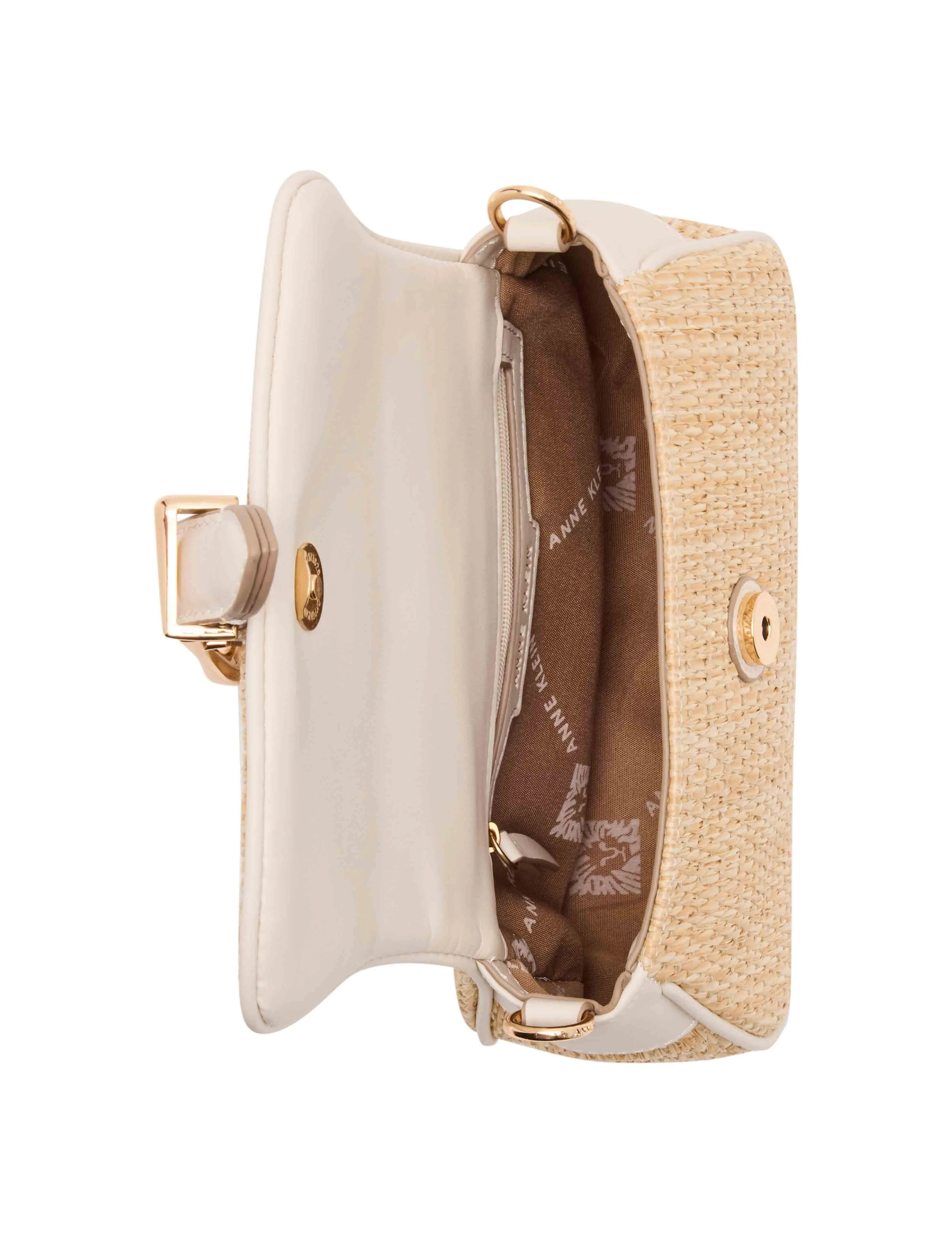 Scuplted Buckle Saddle with Detachable Strap