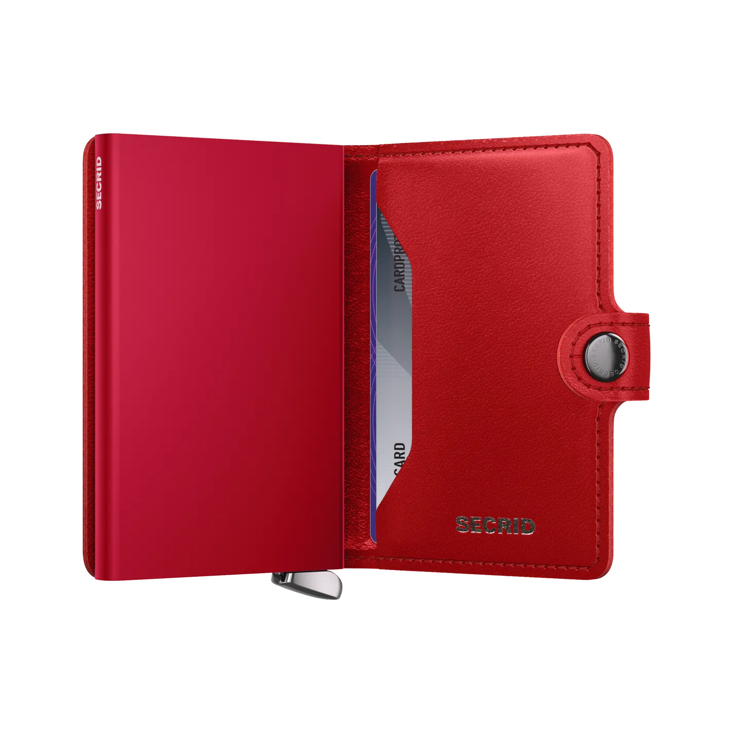 SECRID - Premium Miniwallet Emboss Diamond Red