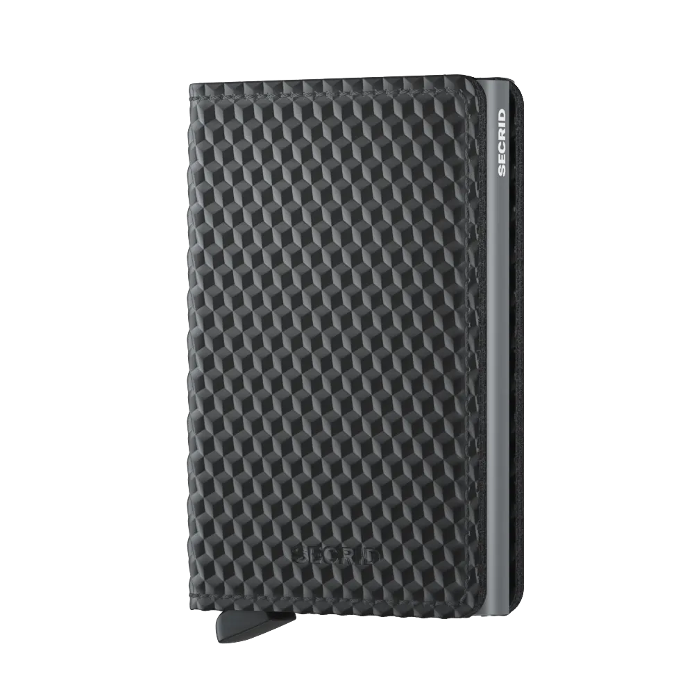 SECRID - Slimwallet Cubic Black Titanium